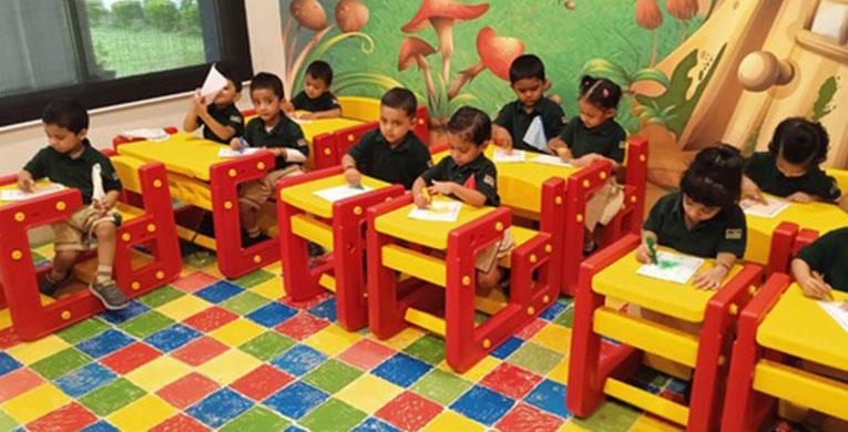 FULLY AIR-CONDITIONED CLASSROOMS